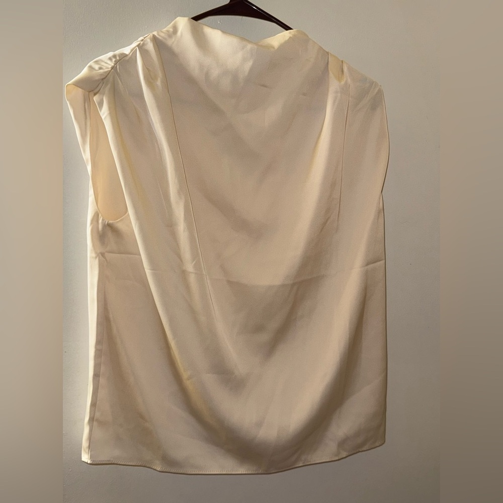 Buttercream Desiree Mock Neck Top